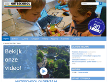 Tablet Screenshot of nutsschool-oldenzaal.nl